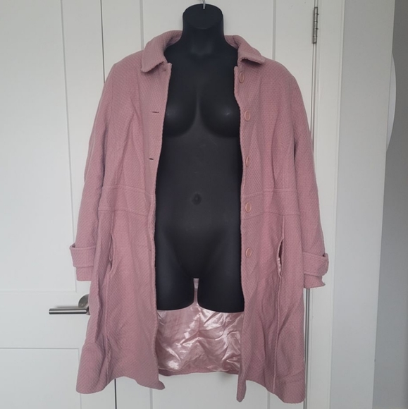 New Look pink coat - Picture 6 of 10